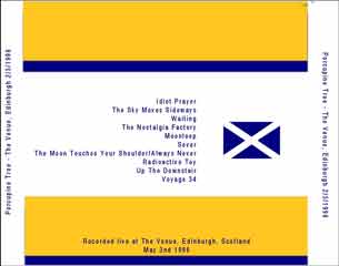 Edinburgh 1996 Cover (Back)