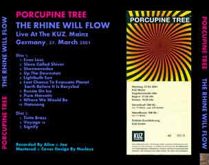 The Rhine Will Flow (Mainz 2001) Cover (Back)